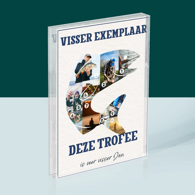 Vorm Van Foto'S: Vissers Exemplaar - Acryl Blok