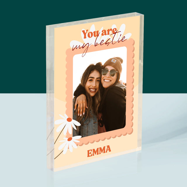 Fotocollage: Besties - Acryl Blok