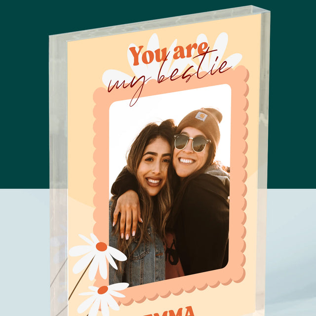 Fotocollage: Besties - Acryl Blok