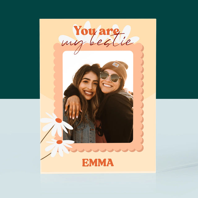 Fotocollage: Besties - Acryl Blok