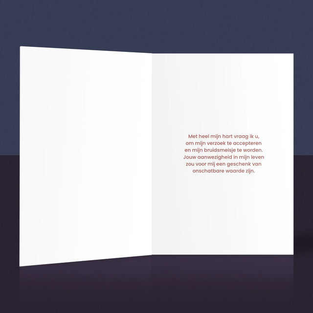 Fotocollage: Verzoek Om Bruidsmeisje Te Worden - Wenskaart