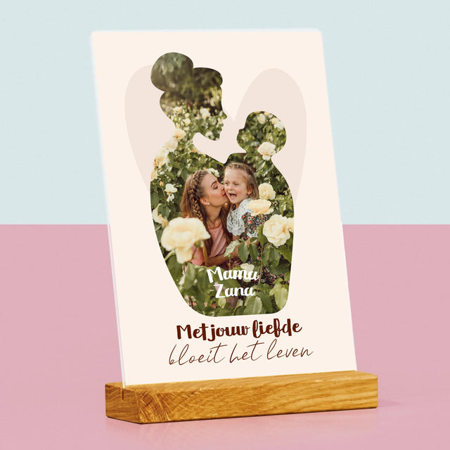 Vorm Van Foto'S: Jouw Liefde - Afdruk Op Acrylglas (Verticaal)