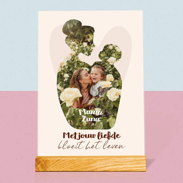 Vorm Van Foto'S: Jouw Liefde - Afdruk Op Acrylglas (Verticaal)