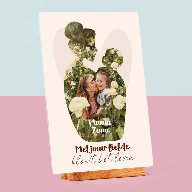 Vorm Van Foto'S: Jouw Liefde - Afdruk Op Acrylglas (Verticaal)