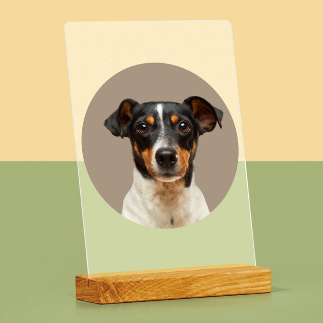 Foto: Jouw Hond - Afdruk Op Acrylglas (Verticaal)