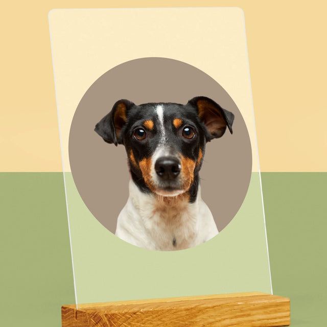 Foto: Jouw Hond - Afdruk Op Acrylglas (Verticaal)