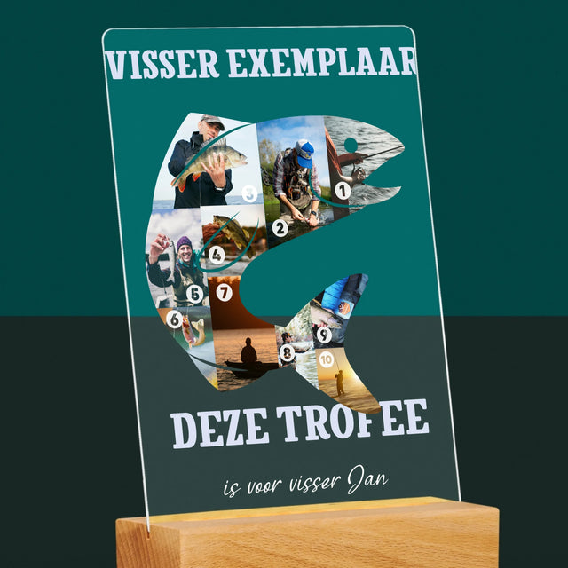 Vorm Van Foto'S: Vissers Exemplaar - Afdruk Op Acrylglas (Verticaal)