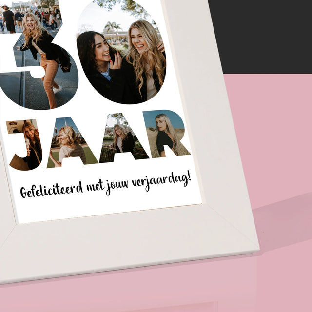 Woord Van Foto'S: 30 Jaar - Fotokader (Horziontaal)