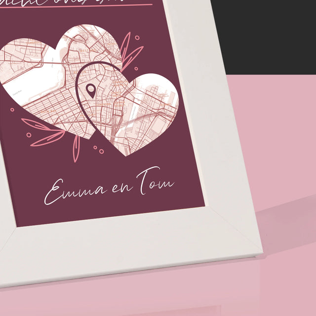 Stadsplastadsplattegrond: Stadskaart: Het Lot - Fotokader (Horziontaal)