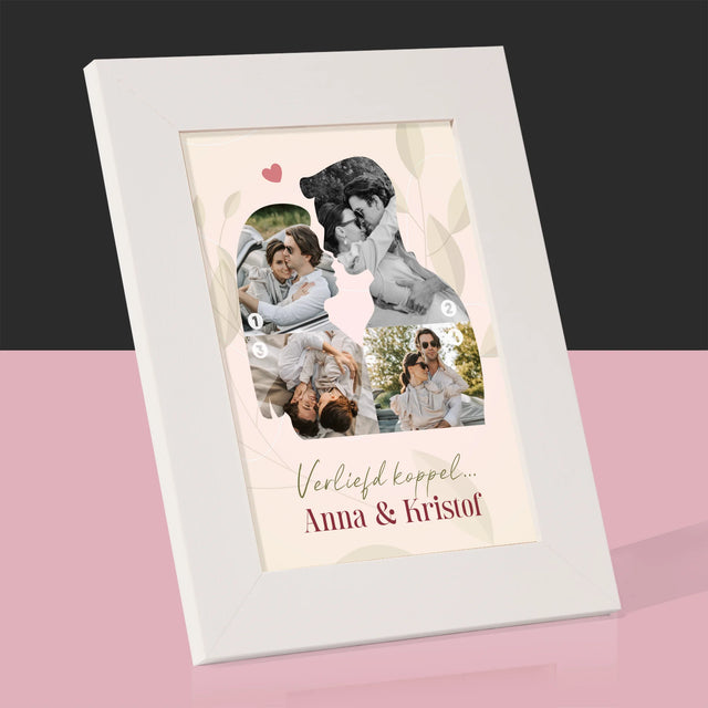 Vorm Van Foto'S: Verliefd Koppel - Fotokader (Horziontaal)