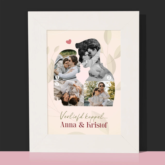 Vorm Van Foto'S: Verliefd Koppel - Fotokader (Horziontaal)