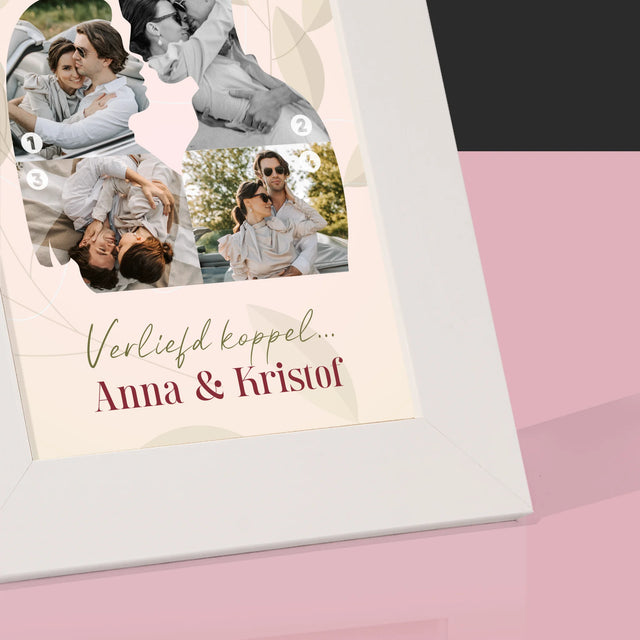 Vorm Van Foto'S: Verliefd Koppel - Fotokader (Horziontaal)