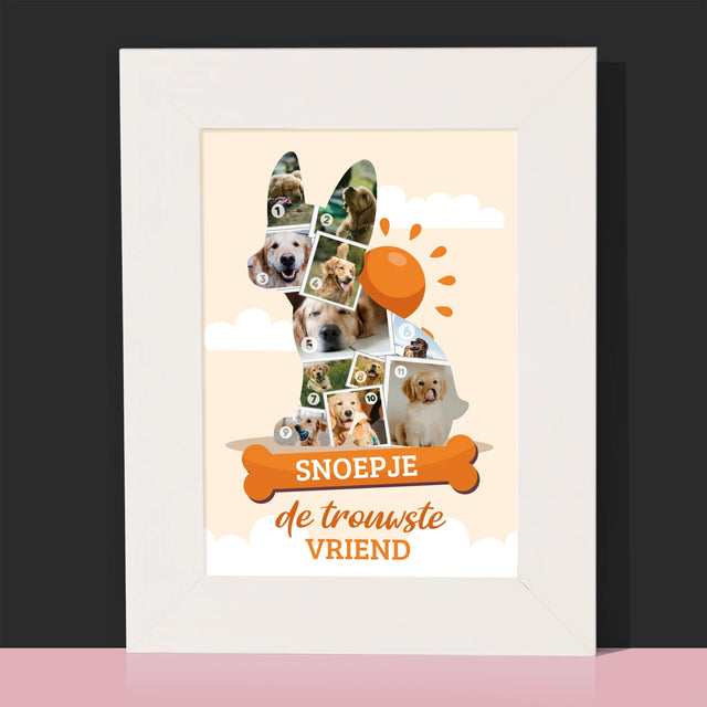 Vorm Van Foto'S: Hond - Fotokader (Horziontaal)