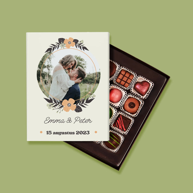 Foto En Handtekening: Verliefd - Pralines