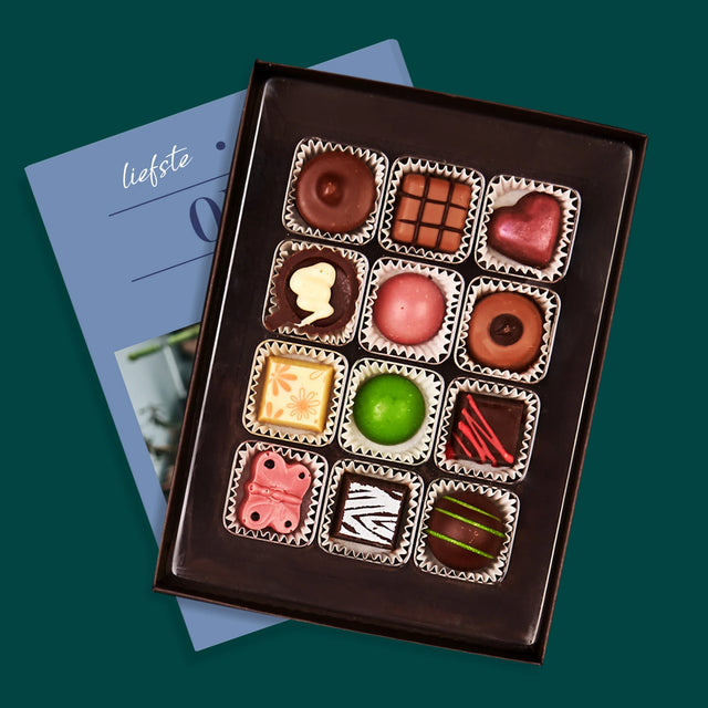 Fotocollage: Lieve Opa - Pralines