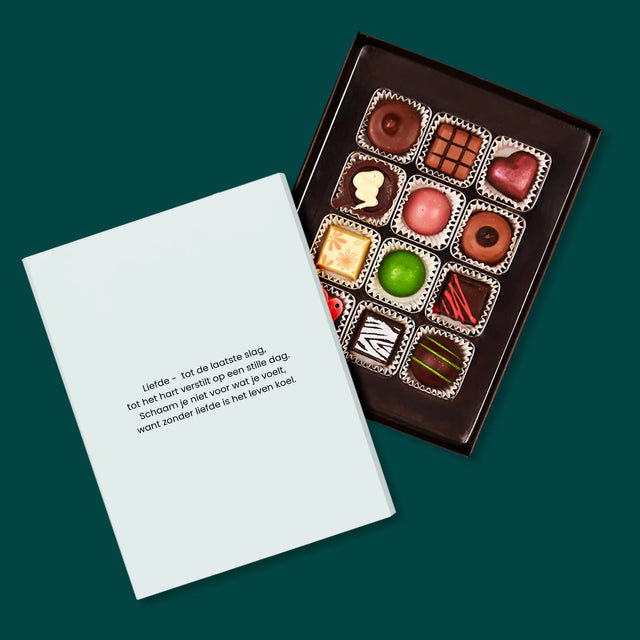 Fotocollage: Namen, Koppel - Pralines