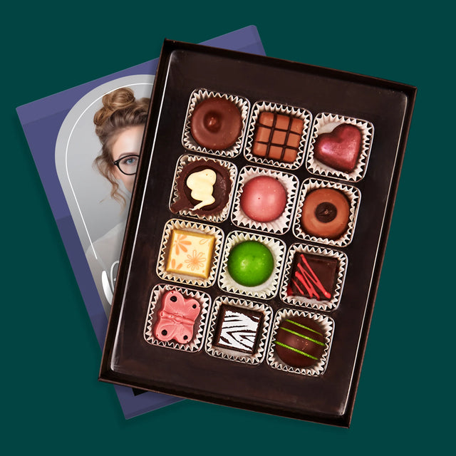 Foto En Handtekening: Best Teacher Ever - Pralines