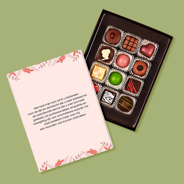 Foto En Handtekening: Gemaakt Voor Het Onderwijs - Pralines