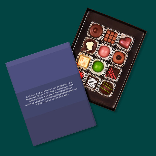 Foto En Handtekening: Best Teacher Ever - Pralines