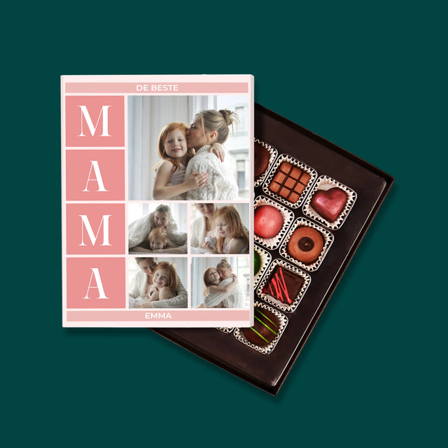 Fotocollage: Collage De Beste Mama - Pralines