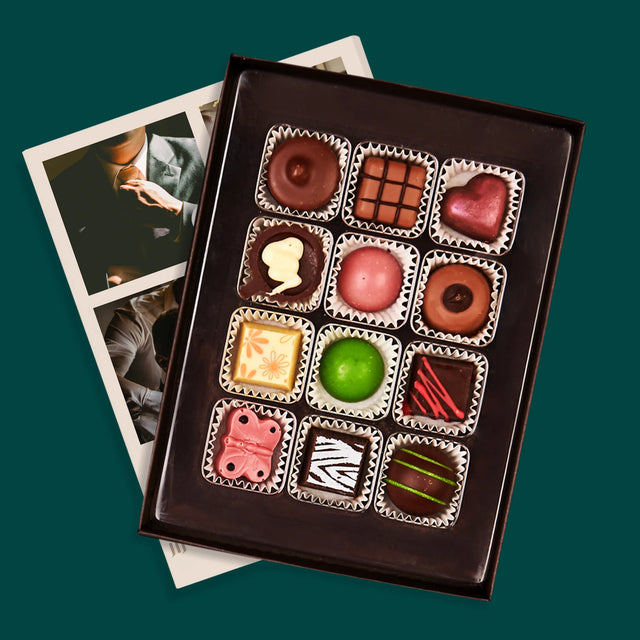 Fotocollage: Bedankt Collage, Bruidsjonker - Pralines