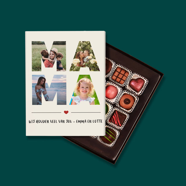 Woord Van Foto'S: Mama - Pralines