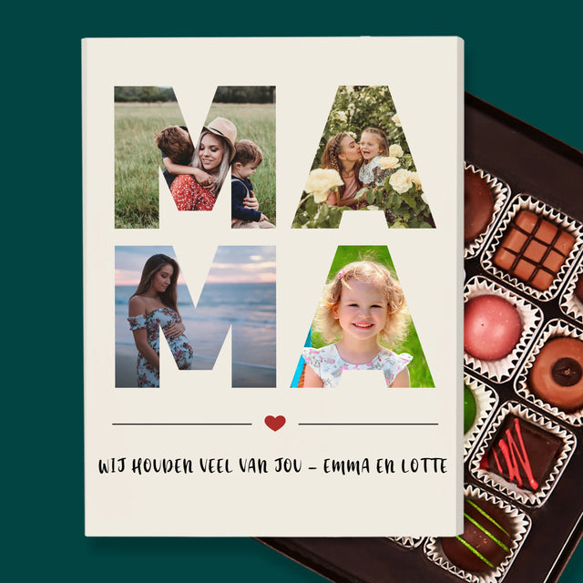 Woord Van Foto'S: Mama - Pralines