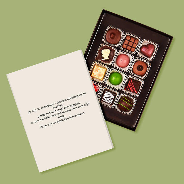 Woord Van Foto'S: Love Met Jouw Foto'S - Pralines