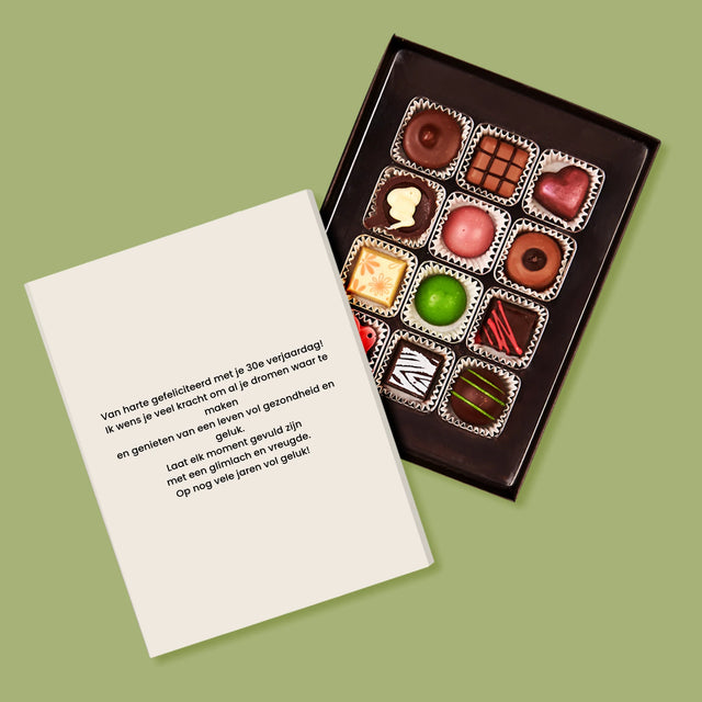 Woord Van Foto'S: Proficiat - Pralines