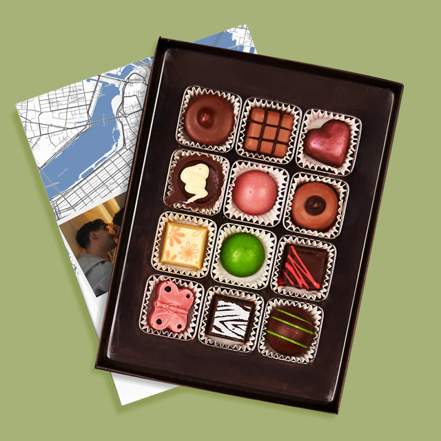 Stadsplastadsplattegrond: Stadskaart: Waar Alles Begon - Pralines