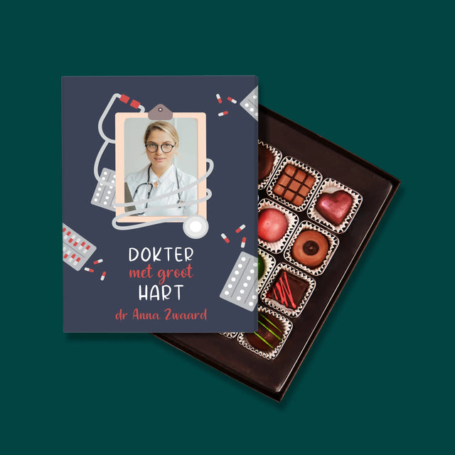 Foto En Handtekening: Dokter Met Groot Hart - Pralines