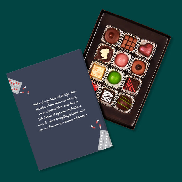 Foto En Handtekening: Dokter Met Groot Hart - Pralines