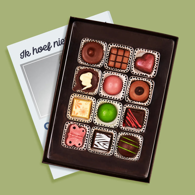 Foto En Handtekening: Ik Hoef Niets Te Doen! Gepensioneerde - Pralines