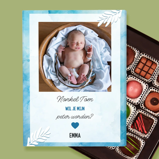 Fotocollage: Verzoek Om Peter Te Worden - Pralines