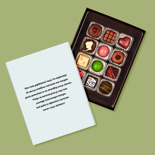 Foto En Handtekening: Ik Hoef Niets Te Doen! Gepensioneerde - Pralines