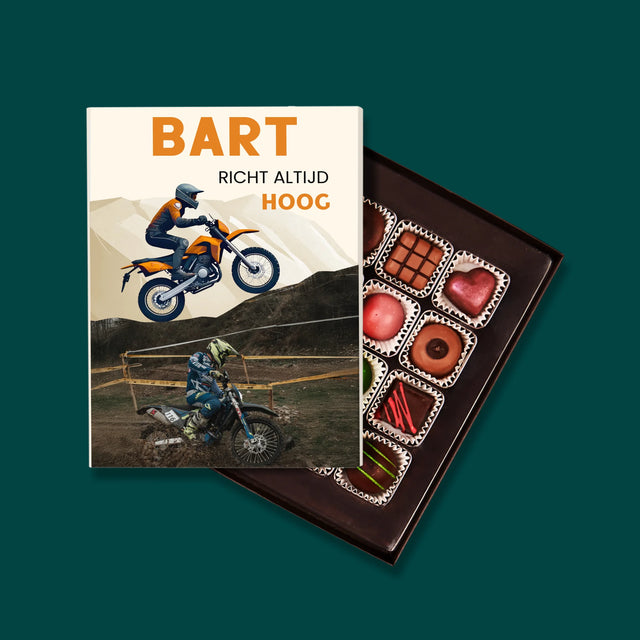 Foto En Handtekening: Richt Altijd Hoog - Pralines