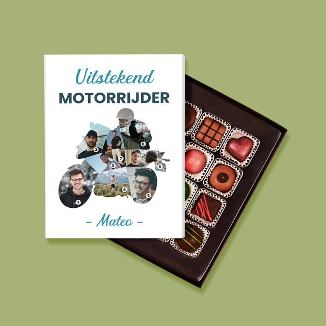Vorm Van Foto'S: Uitstekend Motorrijder - Pralines