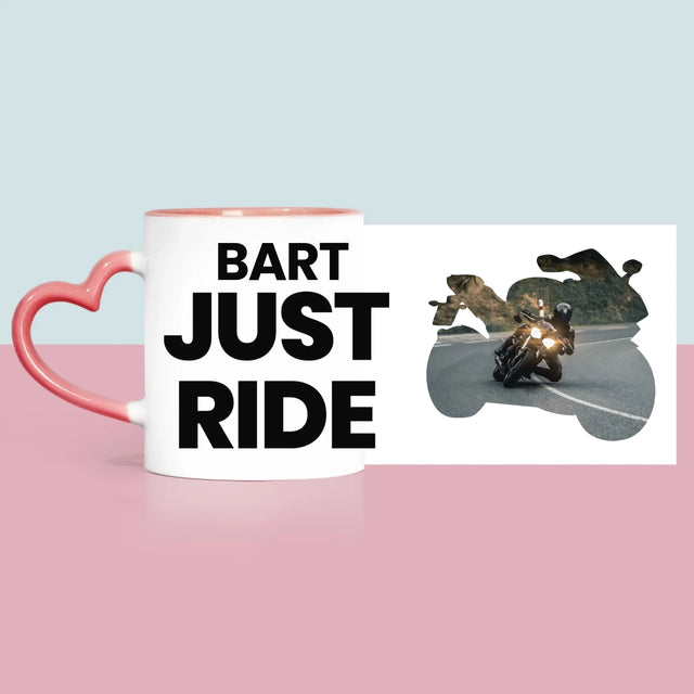 Vorm Van Foto'S: Just Ride - Mok