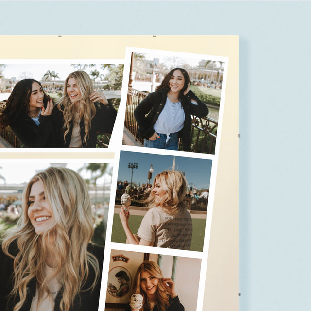 Fotocollage: Beste Vriendinnen, Samen Is Het Beste - Poster