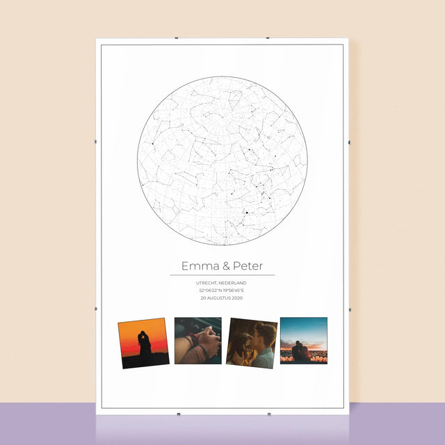 Starrenkaart: Sterrenkaart: Onze Sterren In De Wereld - Poster