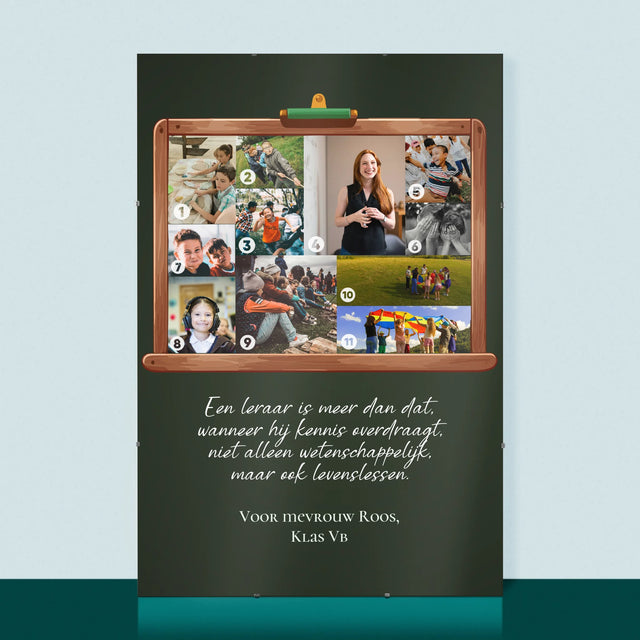 Vorm Van Foto'S: Een Leraar Is Meer Dan Dat - Poster