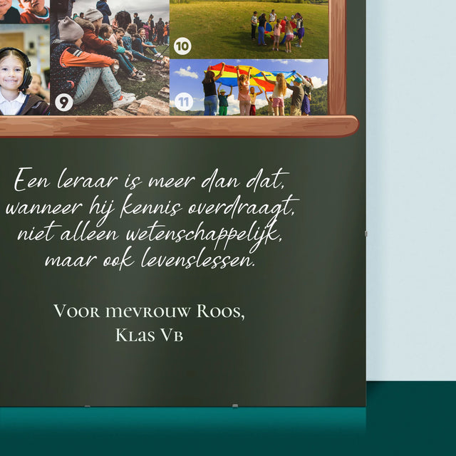 Vorm Van Foto'S: Een Leraar Is Meer Dan Dat - Poster