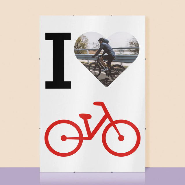Foto: I Love Fiets - Poster