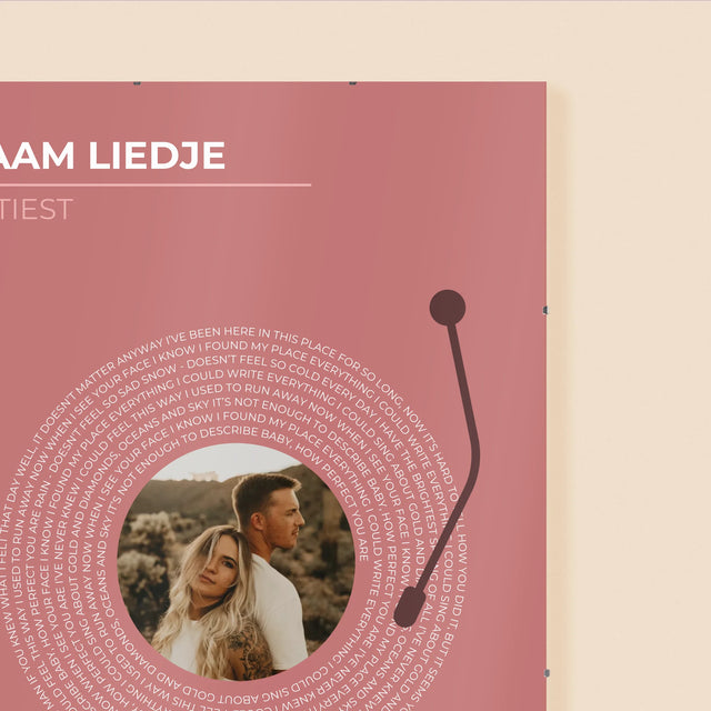 Foto En Handtekening: Ons Liedje Vinyl Lp - Poster