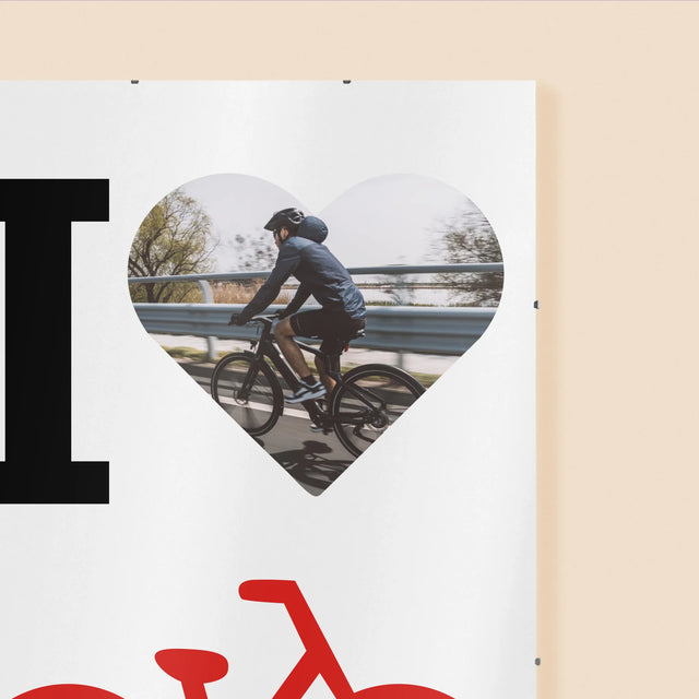Foto: I Love Fiets - Poster