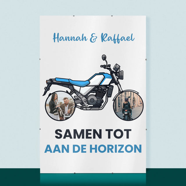 Fotocollage: Samen Tot Aan De Horizon - Poster