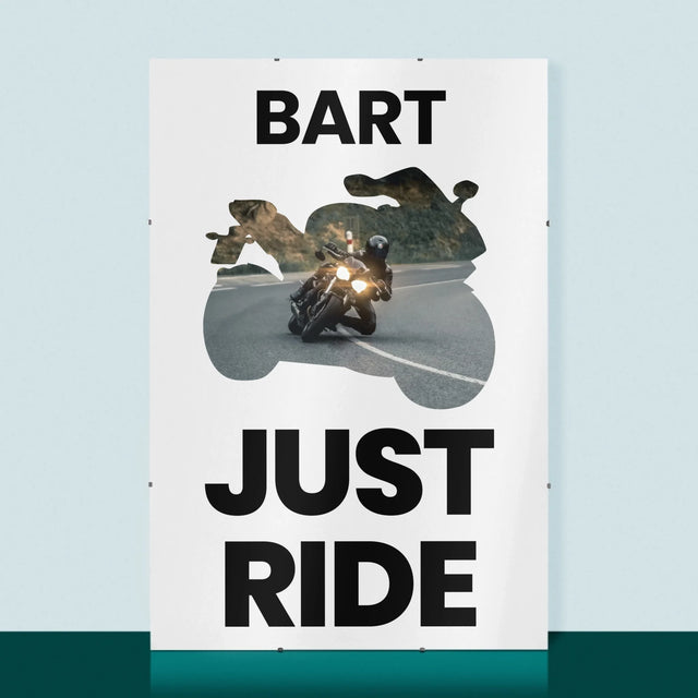 Vorm Van Foto'S: Just Ride - Poster