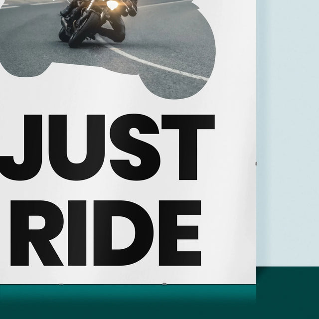 Vorm Van Foto'S: Just Ride - Poster