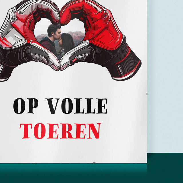 Foto En Handtekening: Ik Hou Van Jou Op Volle Toeren - Poster
