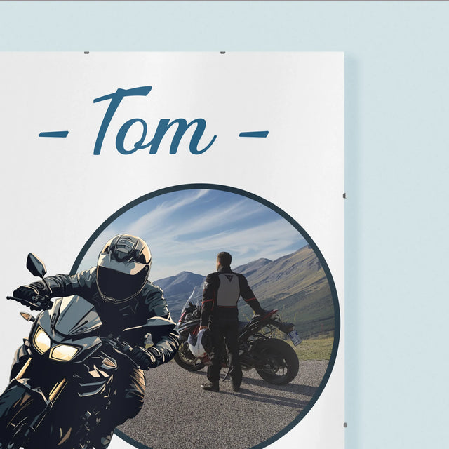 Foto En Handtekening: De Snelste Van De Stad - Poster